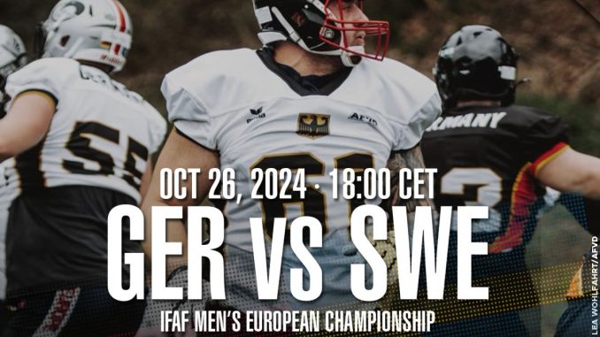 Banner zum Spiel der Nationalmanschaft gegen Schweden